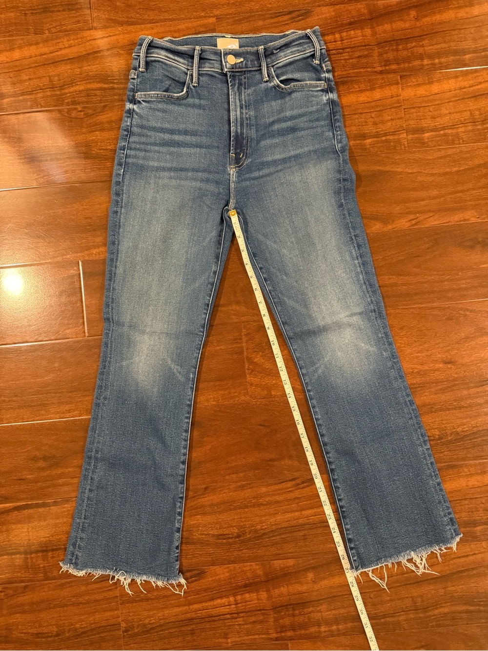 MOTHER Hustler Ankle Fray
